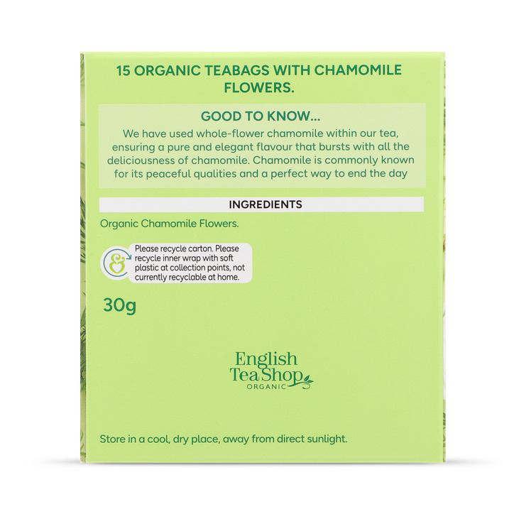 Holland & Barrett Whole Flower Chamomile Tea 15 Tea Bags